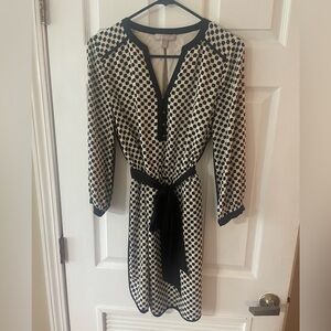 Banana Republic Black and White Dress